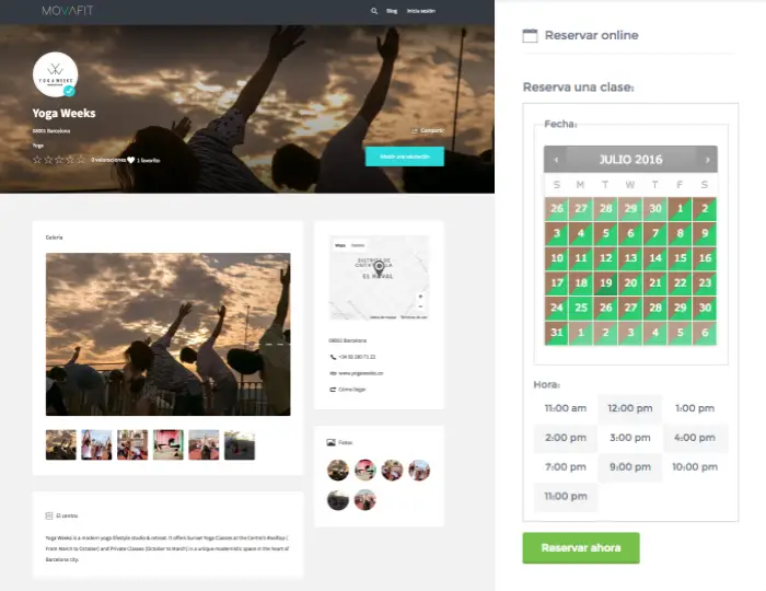 Discover and Book Sports Classes